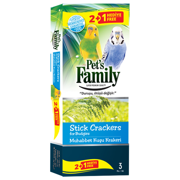 [300-022] Pets Family Muhabbet Kuşları için Kraker