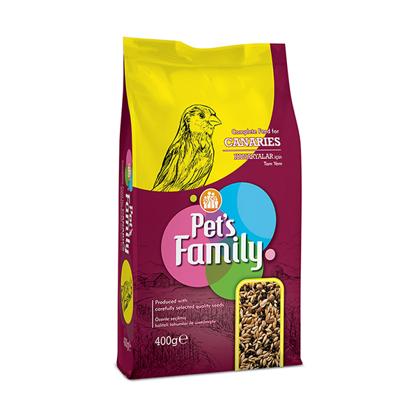 [300-008] Pets Family Sağlıklı ve Dengeli Beslenen Kanarya Yemi