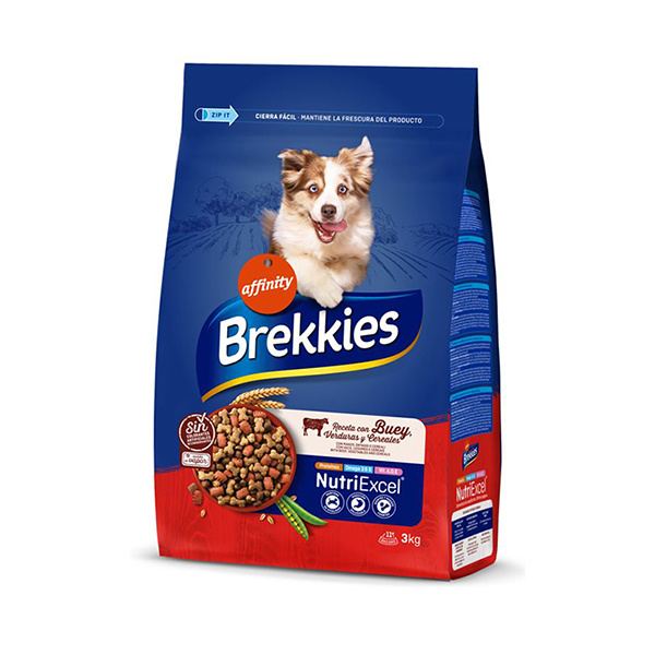[222-928173] Brekkies Adult Biftekli Yetişkin Köpek Maması