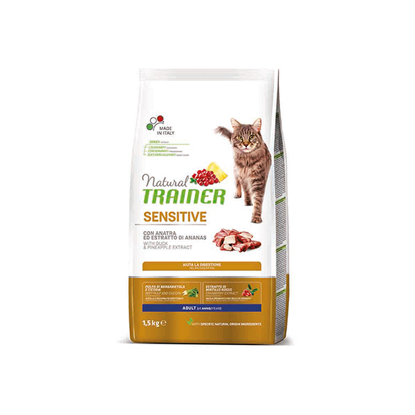 [225-924694] Natural Trainer Sensitive Duck Ördekli Yetişkin Kedi Maması