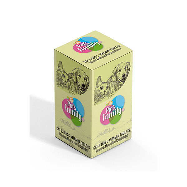 [301-021] Pets Family Kedi ve Köpek C Vitamin Tablet