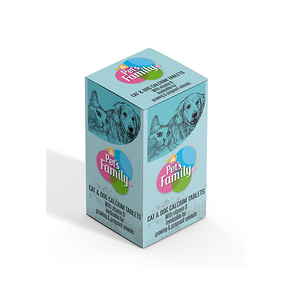 [301-023] Pets Family Kedi ve Köpek Kalsiyum Tablet