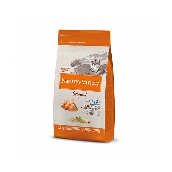 [241-927173] Natures Variety Somonlu Kısırlaştırılmış Kedi Maması (1.25 Kg)