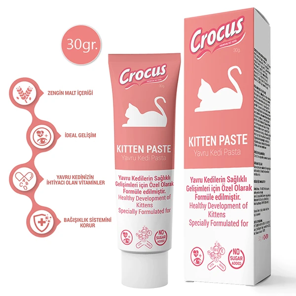 Crocus Kitten Kedi Malt Macunu
