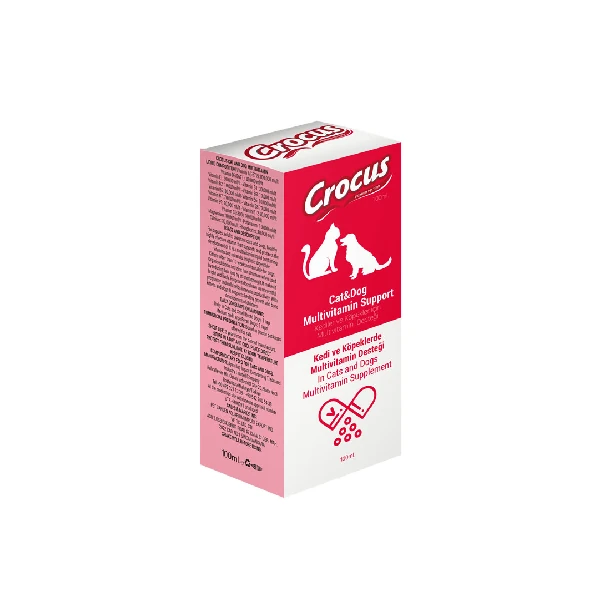 [321-18] Crocus Kedi ve Köpek Sıvı Multivitamin Destek