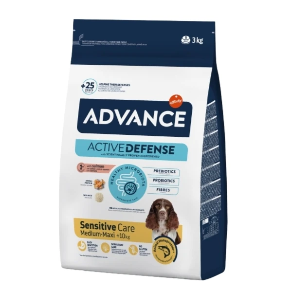 [223-524319] Advance Sensitive Somonlu Hassas Yetişkin Köpek Maması (3 Kg)