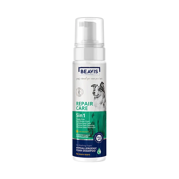 [BVS-033] Beavis Repair Care 5 in 1 Foam Aloe Vera Özlü Köpekler için Köpük Şampuan