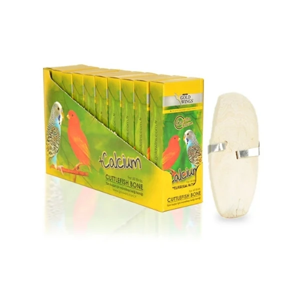 [GWC-042] Gold Wings Classic Kuş için Mürekkep Balığı Kemiği (10 Adet)