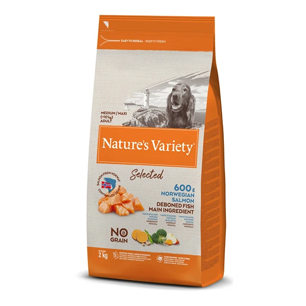 [241-927128] Natures Variety Norveç Somonlu Orta ve Büyük Irk Yetişkin Köpek Maması (2 Kg)