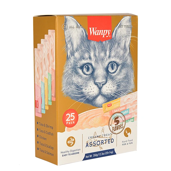 [PIWP-025] Wanpy Karışık Sıvı Kedi Ödül Maması (1 Adet)