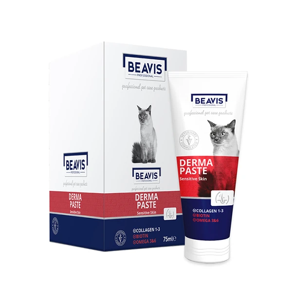 [BVS-059] Beavis Derma Sensitive Skin Deri ve Tüy Sağlığı Destekleyici Kedi Malt Macunu