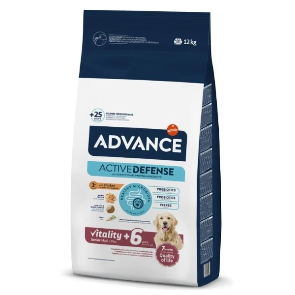 [223-923539] Advance Senior Maxi Tavuklu Büyük Irk Yaşlı Köpek Maması (14 Kg)