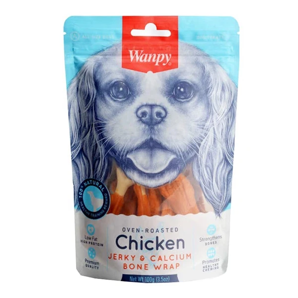 [PIWP-010] Wanpy Kalsiyumlu Gerçek Tavuk Köpek Ödül Maması (1 Adet)