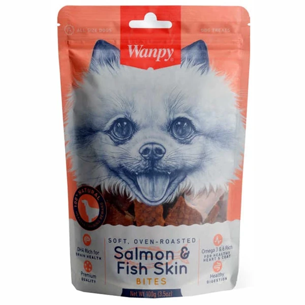 [PIWP-013] Wanpy Yumuşak Somonlu Köpek Ödül Maması (1 Adet)
