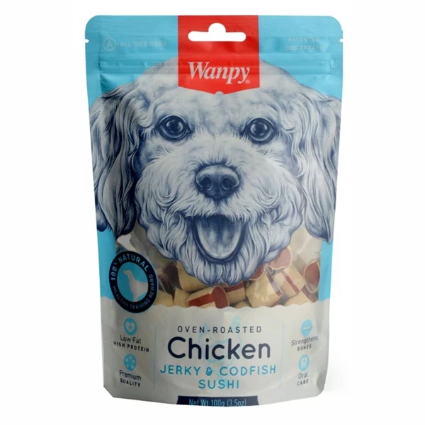 [PIWP-015] Wanpy Tavuklu ve Morina Balıklı Köpek Ödül Maması (1 Adet)
