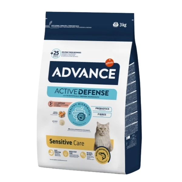 [223-922073] Advance Sensitive Somonlu Hassas Yetişkin Kedi Maması (3 Kg)