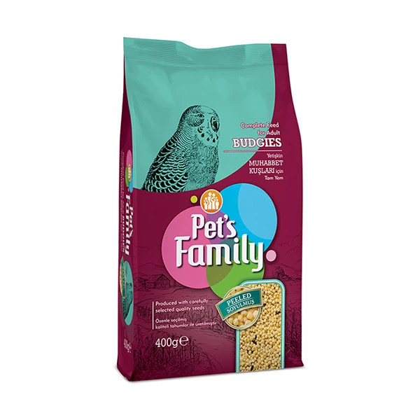 [300-003] Pets Family Soyulmuş Muhabbet Kuşu Yemi