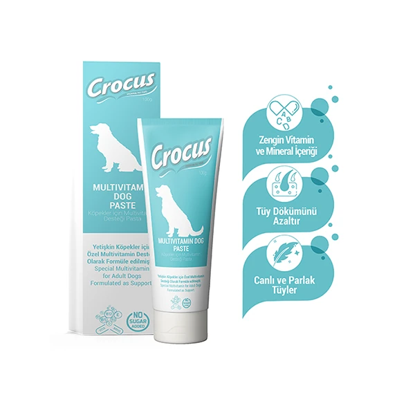 [321-04] Crocus Multivitamin Köpek Malt Macunu