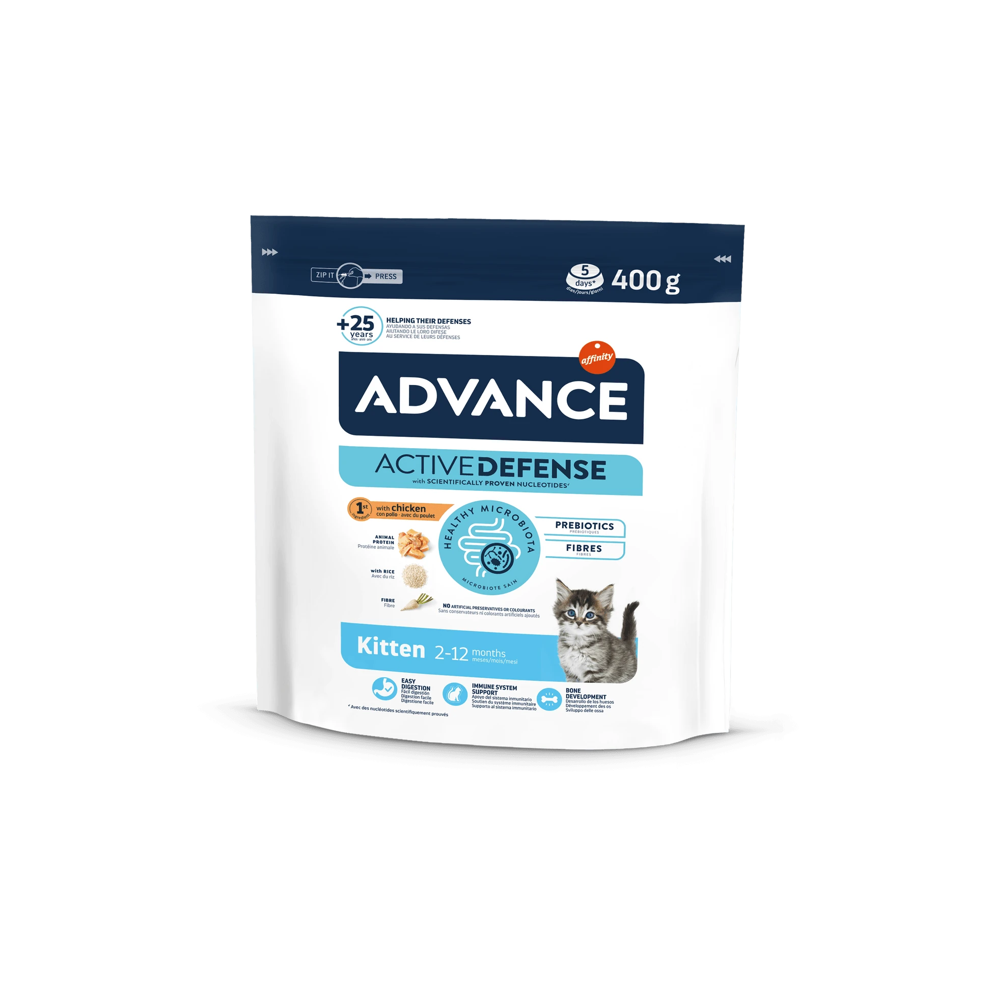 [223-924521] Advance Kitten Tavuklu Yavru Kedi Maması (400 Gr)