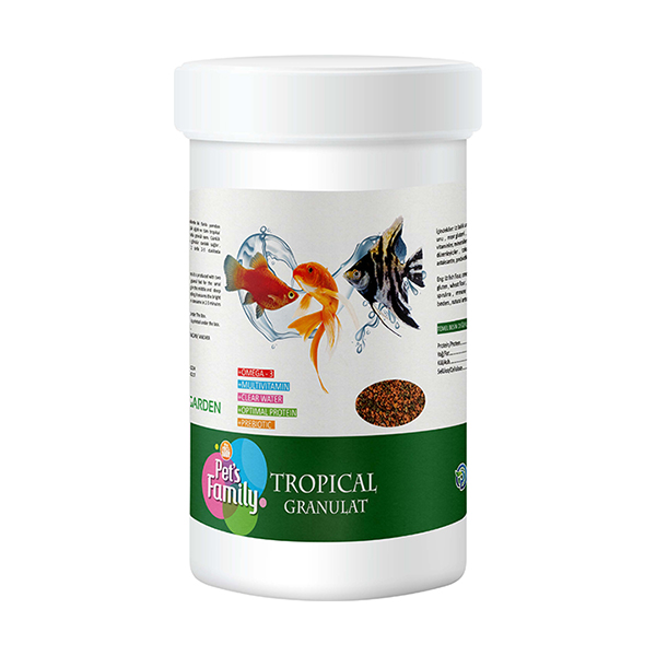 [302-0031] Pets Family Tropical Granulat Balık Yemi