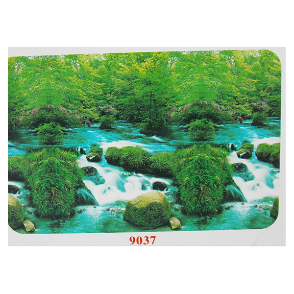 [250-9037/9057-50ASD] Xiongfa 9037 Akarsu Temalı Akvaryum Arka Fonu
