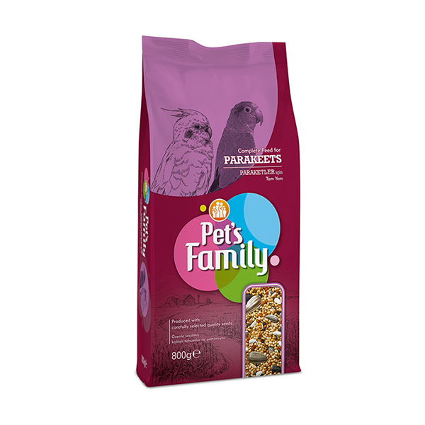 [300-012] Pets Family Sağlıklı ve Dengeli Beslenen Paraket Yemi