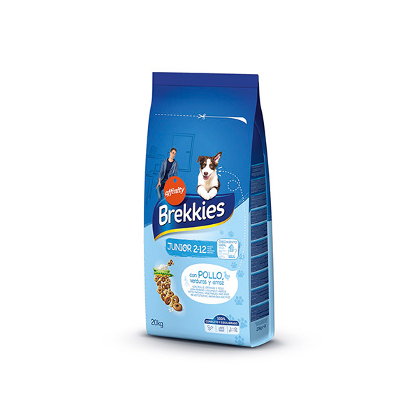 [222-927437] Brekkies Excel Junior Tavuklu ve Sebzeli Yavru Köpek Maması