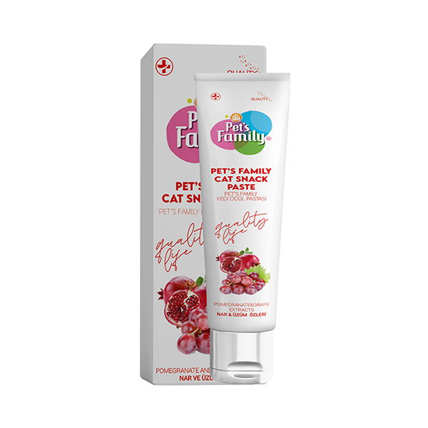 [301-040] Pets Family Kedi Ödül Kırmızı Üzüm Nar Paste