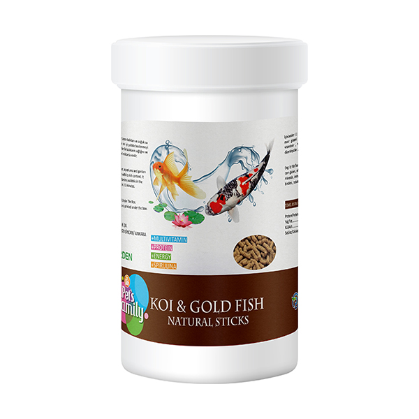 [302-0177] Pets Family Koi ve Gold Fish Naturel Sticks Japon Balık Yemi
