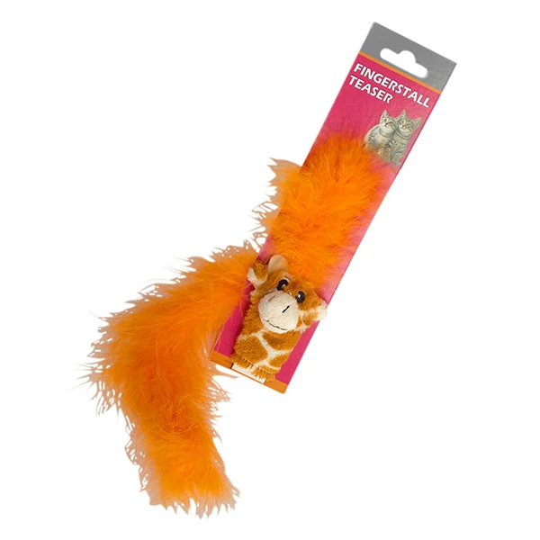 [520-550300] Eastland Peluş Zürafa Parmağa Takılabilir Kedi Oltası