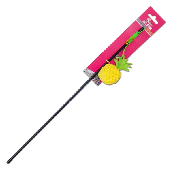[520-550168] Eastland Peluş Ananaslı Olta Kedi Oyuncağı