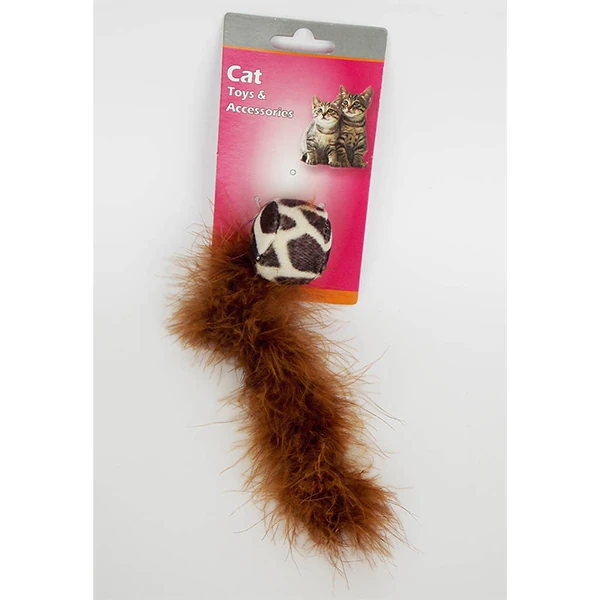 [520-550312ASD] Eastland Tüylü Çıngıraklı Top Kedi Oyuncağı