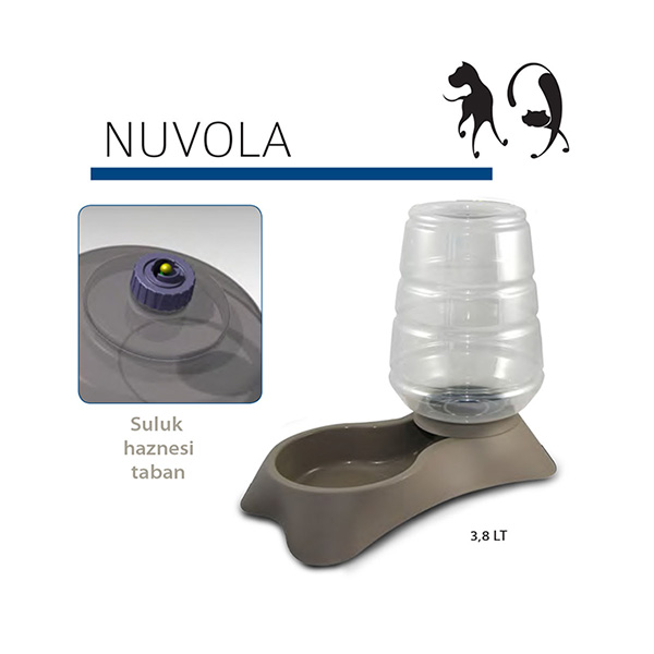 [390-2933BE05] Mp Nuvola Kedi ve Köpek Hazneli Mama (3.8 Lt)