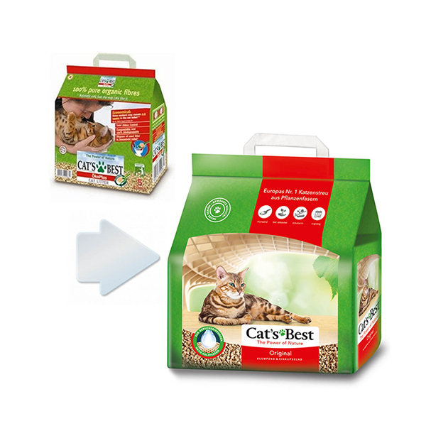 [515-00004] Jrs Cats Best Plus Organik Kedi Kumu (5 Lt)