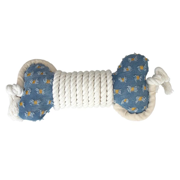 [520-510257] Eastland İp Peluş Kemik Köpek Oyuncağı