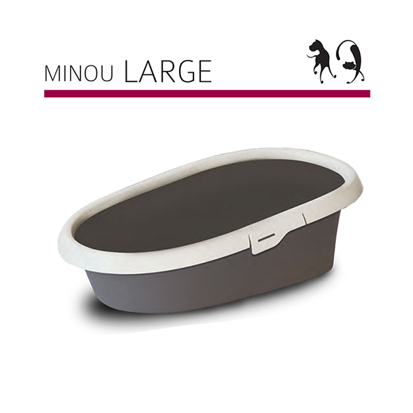 [390-3025MIX8] Mp Minou Kedi Tuvalet Kabı