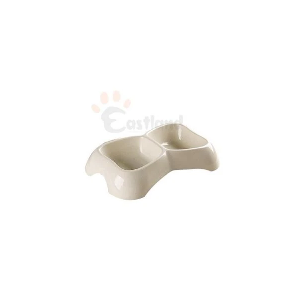 [520-354051ASD] Eastland ikili Şekilli Mama Kabı Plastik