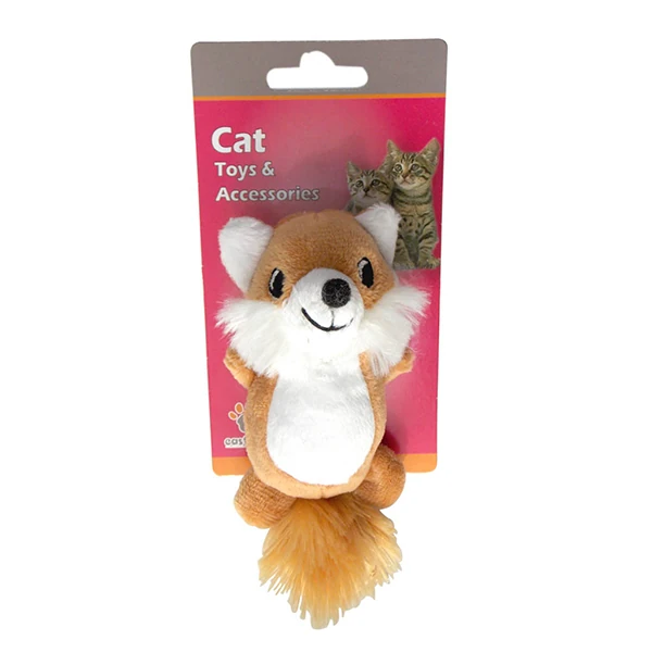 [520-551194] Eastland Peluş Hışırtılı Tilki Kedi Oyuncağı