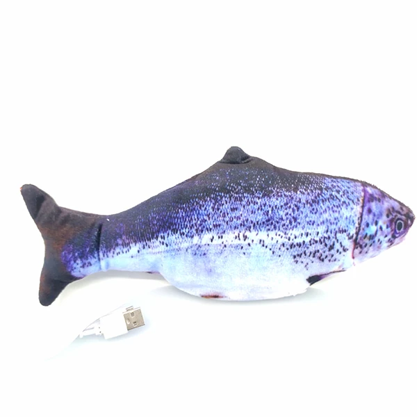 [520-557203] Eastland Usb Li Dans Eden Peluş Somon Kedi Oyuncağı