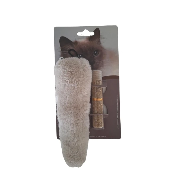 [520-555750] Eastland Kedi Otlu Kedi Oyuncağı (Gri)
