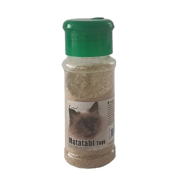 [520-550995] Eastland Kediler için Doğal Rahatlama ve Eğlence Matatabi Tozu (20 Gr)