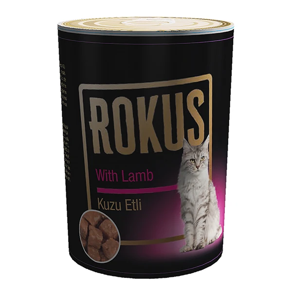 [536-06] Rokus Kuzulu Yetişkin Konserve Kedi Maması (1 Adet)