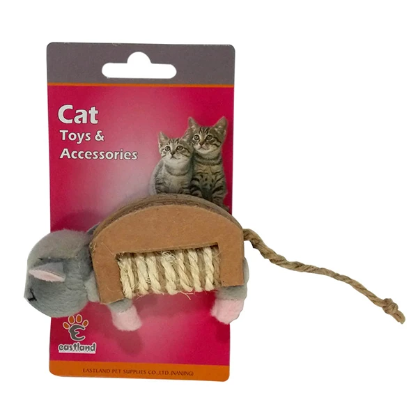 [520-551143] Eastland Peluş Kedi Oyuncağı Fare