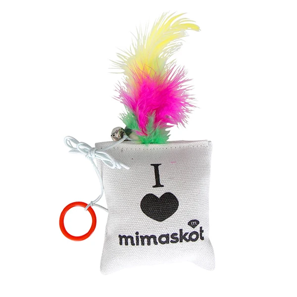 [520-552002] Eastland Parmağa Takılan Tüylü Peluş Kedi Oyuncağı