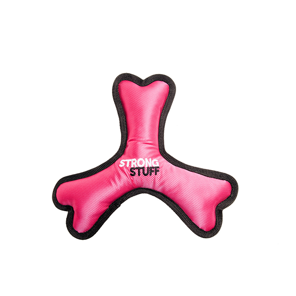 [555-1032227] Karlie Dayanıklı Peluş Köpek Oyuncağı (Pembe)