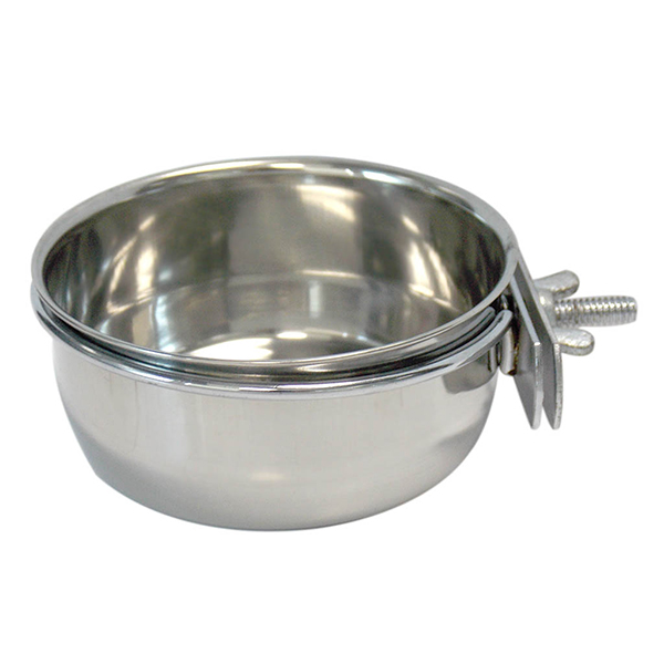 [551-VM2706B] Tommy Kuş Vidalı Çelik Yem Kabı