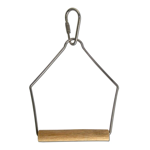 [520-702053] Eastland Ahşap Tünekli Metal Kuş Salıncağı