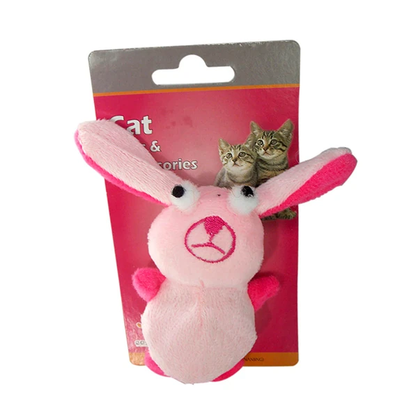 [520-551190] Eastland Domuz Şeklinde Hışırtılı Peluş Kedi Oyuncağı