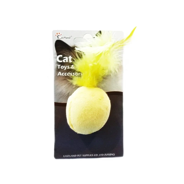 [520-551157] Eastland Tüylü Yumuşak Top Kedi Oyuncağı