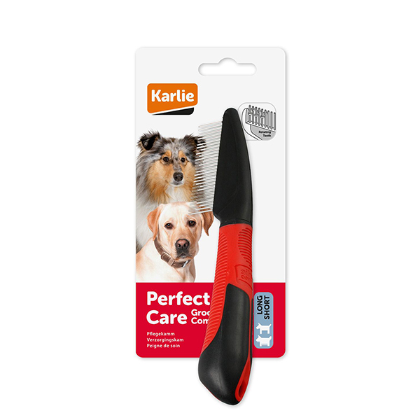 [555-1030229] Karlie Döner Uçlu Köpek Tüy Tarağı